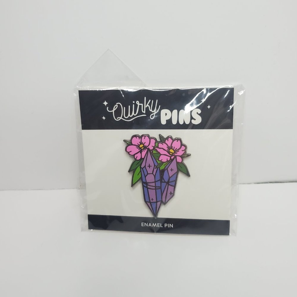 New Quirky Crate Enamel Pin